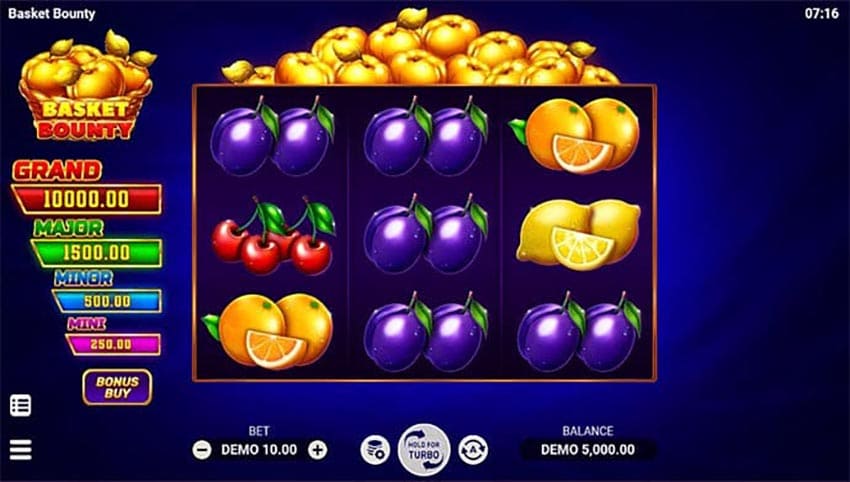 Basket Bounty — banner principal en OceanSpin Casino