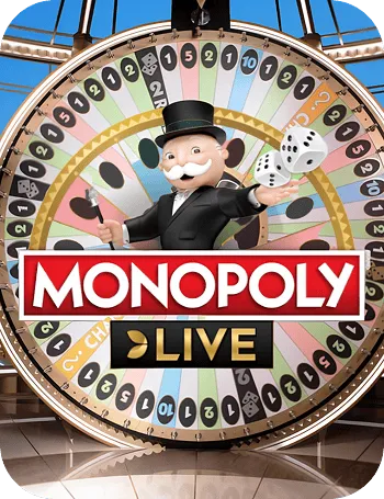 Monopoly Live game show en OceanSpin Casino